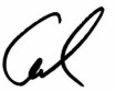 Carl Peterson Signature