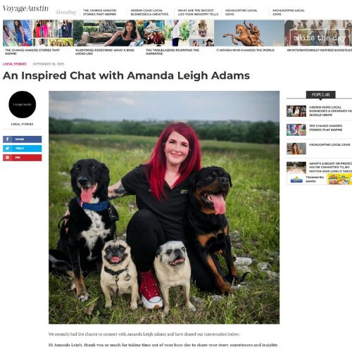 Inspired Chat with Amanda Leigh Adams of Bark Busters Austin South