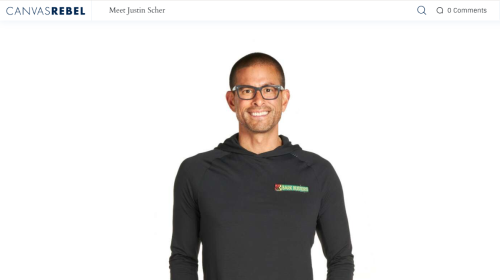 Justin Scher featured on Canvas Rebel