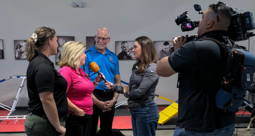 Bark Busters Trainer Interviewed by Arizona TV for Veterans Day