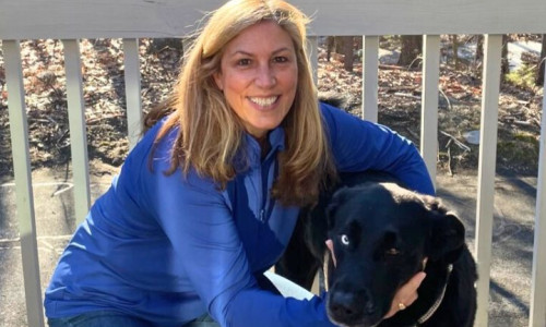 Dog Trainer Bonnie Ober and Dog