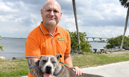 Todd Morehead Bark Busters Dog Trainer Brevard County